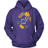 "just read" Hoodie - Gifts For Reading Addicts