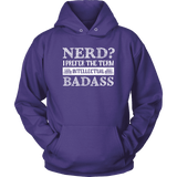 "Nerd?" Hoodie - Gifts For Reading Addicts