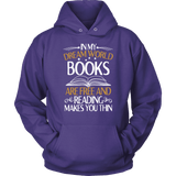 "In My Dream World" Hoodie - Gifts For Reading Addicts