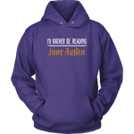 "I'd Rather Be reading JA" Hoodie - Gifts For Reading Addicts