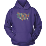 "USA Bookish Map" Hoodie - Gifts For Reading Addicts