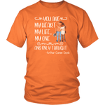 "My heart my life" Unisex T-Shirt - Gifts For Reading Addicts