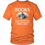 "Books" Unisex T-Shirt - Gifts For Reading Addicts