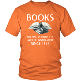 "Books" Unisex T-Shirt - Gifts For Reading Addicts