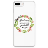 "Portable Magic"phone case white - Gifts For Reading Addicts