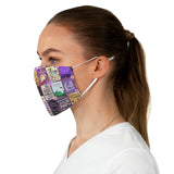 The Color Purple Book Covers Fabric Face Mask - Gifts For Reading Addicts