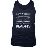 "Sleeping disorder" Men's Tank Top - Gifts For Reading Addicts