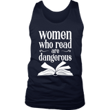 "Women who read" Men's Tank Top - Gifts For Reading Addicts