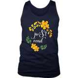 "just read" Men's Tank Top - Gifts For Reading Addicts