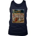 "I Found Myself In Wonderland" Men's Tank Top - Gifts For Reading Addicts