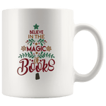 "The magic of books"11oz white mug - Gifts For Reading Addicts