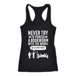 "Punish A Bookworm" Women's Tank Top - Gifts For Reading Addicts