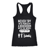 "Punish A Bookworm" Women's Tank Top - Gifts For Reading Addicts