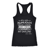 "You are sunlight" Women's Tank Top - Gifts For Reading Addicts