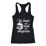 "Women who read" Women's Tank Top - Gifts For Reading Addicts