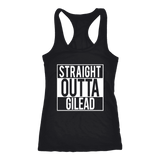 "Straight outta gilead" Women's Tank Top - Gifts For Reading Addicts