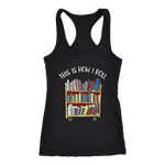 "This is how i roll" Women's Tank Top - Gifts For Reading Addicts