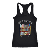 "This is how i roll" Women's Tank Top - Gifts For Reading Addicts