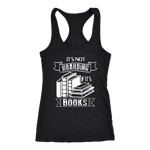 "It's Not Hoarding If It's Books" Women's Tank Top - Gifts For Reading Addicts