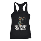 "Cats and books" Women's Tank Top - Gifts For Reading Addicts