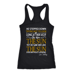 "As if she were the sun" Women's Tank Top - Gifts For Reading Addicts