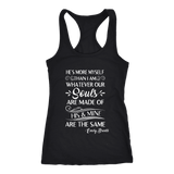 "He's more myself than i am" Women's Tank Top - Gifts For Reading Addicts