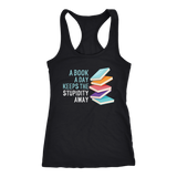 "A Book A Day" Women's Tank Top - Gifts For Reading Addicts