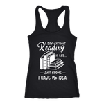 "a day without" Women's Tank Top - Gifts For Reading Addicts