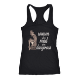 "Women who read" Women's Tank Top - Gifts For Reading Addicts