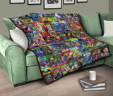 Goosebumps Book Series Quilt - Gifts For Reading Addicts