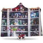 book shelf hooded blanket - Gifts For Reading Addicts