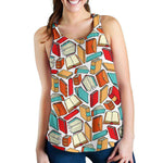 All Over Print Women's Racerback Tank - Gifts For Reading Addicts