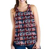 All Over Print Women's Racerback Tank - Gifts For Reading Addicts