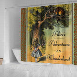 Alice's Adventures In Wonderland Curtain - Gifts For Reading Addicts