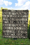 Bookish Pattern Quilt - Gifts For Reading Addicts