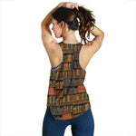 All Over Print Women's Racerback Tank - Gifts For Reading Addicts