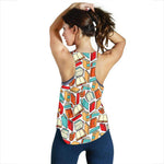 All Over Print Women's Racerback Tank - Gifts For Reading Addicts