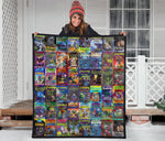 Goosebumps Book Series Quilt - Gifts For Reading Addicts