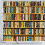 Bookshelf Bookish Curtain - Gifts For Reading Addicts