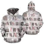 Bookish All Over Print Hoodie - Gifts For Reading Addicts