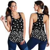 All Over Print Women's Racerback Tank - Gifts For Reading Addicts