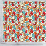 Book Pattern Curtain - Gifts For Reading Addicts