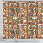 Bookish Pattern Curtain - Gifts For Reading Addicts