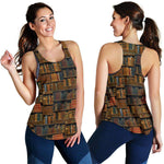 All Over Print Women's Racerback Tank - Gifts For Reading Addicts