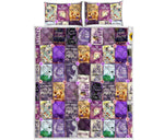 "The Color Purple"Book Covers Quilt Bed - Gifts For Reading Addicts
