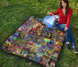 Goosebumps Book Series Quilt - Gifts For Reading Addicts