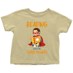 "Reading gives me"TODDLER TSHIRT - Gifts For Reading Addicts