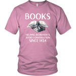 "Books" Unisex T-Shirt - Gifts For Reading Addicts