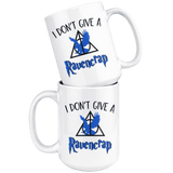 "i Don't Give A Ravencrap"15oz White Mug - Gifts For Reading Addicts