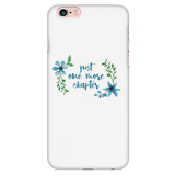 One more floral phone case white - Gifts For Reading Addicts